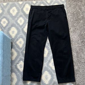 Mens black khakis great condition! Size 38/32.